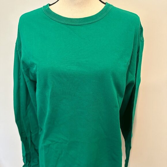 🎄John Deere VTG Green Shirt L Long Sleeve  100% Cotton - Picture 6 of 6